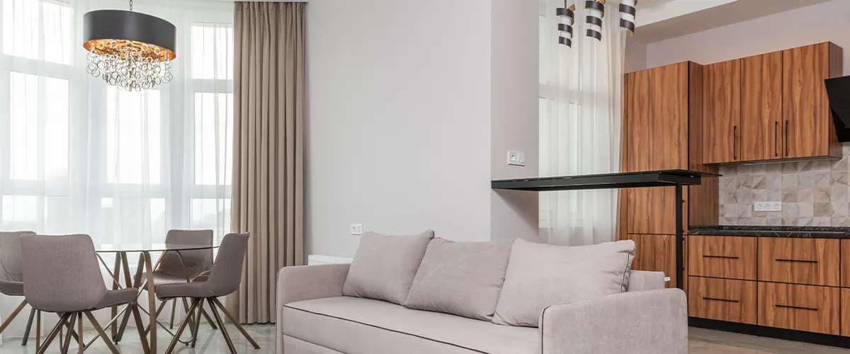 matte paint finish in modern home